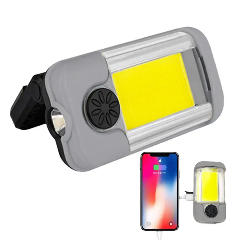 

Portable Work Lights Portable Waterproof Flashlight Magnetic COBs Light Portable COBs Rechargeable Work Light Magnetic Light