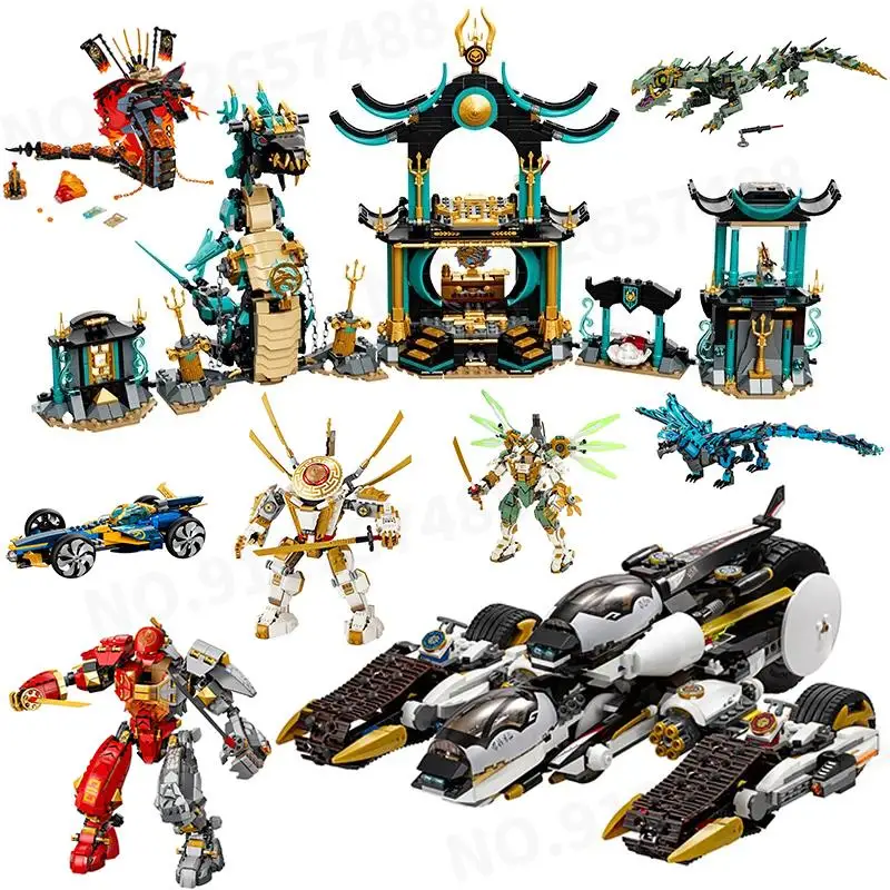 

Ninjagoes Series Blocks Movie Style Assembled Building Blocks Model Blocks Brick Toys For Children Birthday Christmas Gift