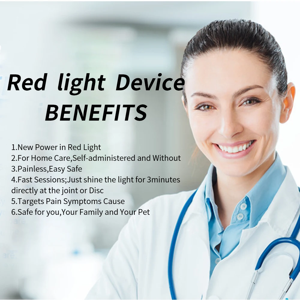 Светодиодное терапевтическое устройство для облегчения боли в спине лечения ран