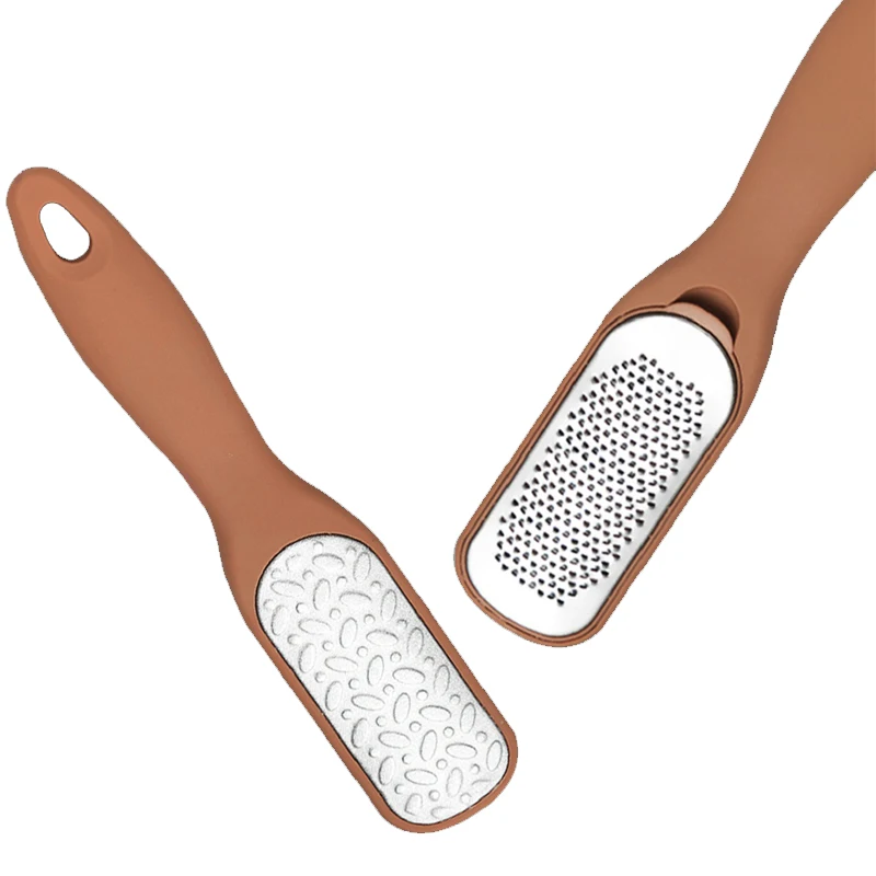 

2 In1 Pedicure Foot Care Tools Foot File Rasps Callus Dead Foot Skin Care Remover Set Stainless Steel Professional Pedicure Tool