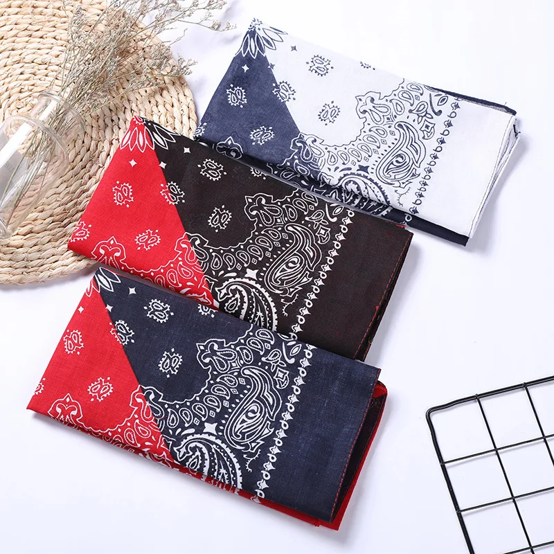 Новый квадратный шарф в полоску уличный трендовый европейском и американском