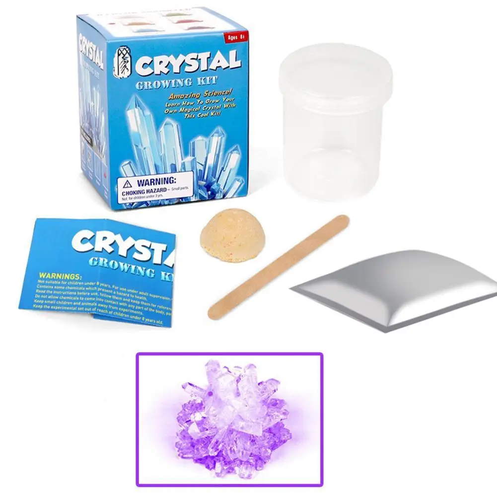 

Chemistry Experiment Crystal Diy Parent-child Communication Crystal Planting Test Set Cultivation Growing Crystal Education Toy
