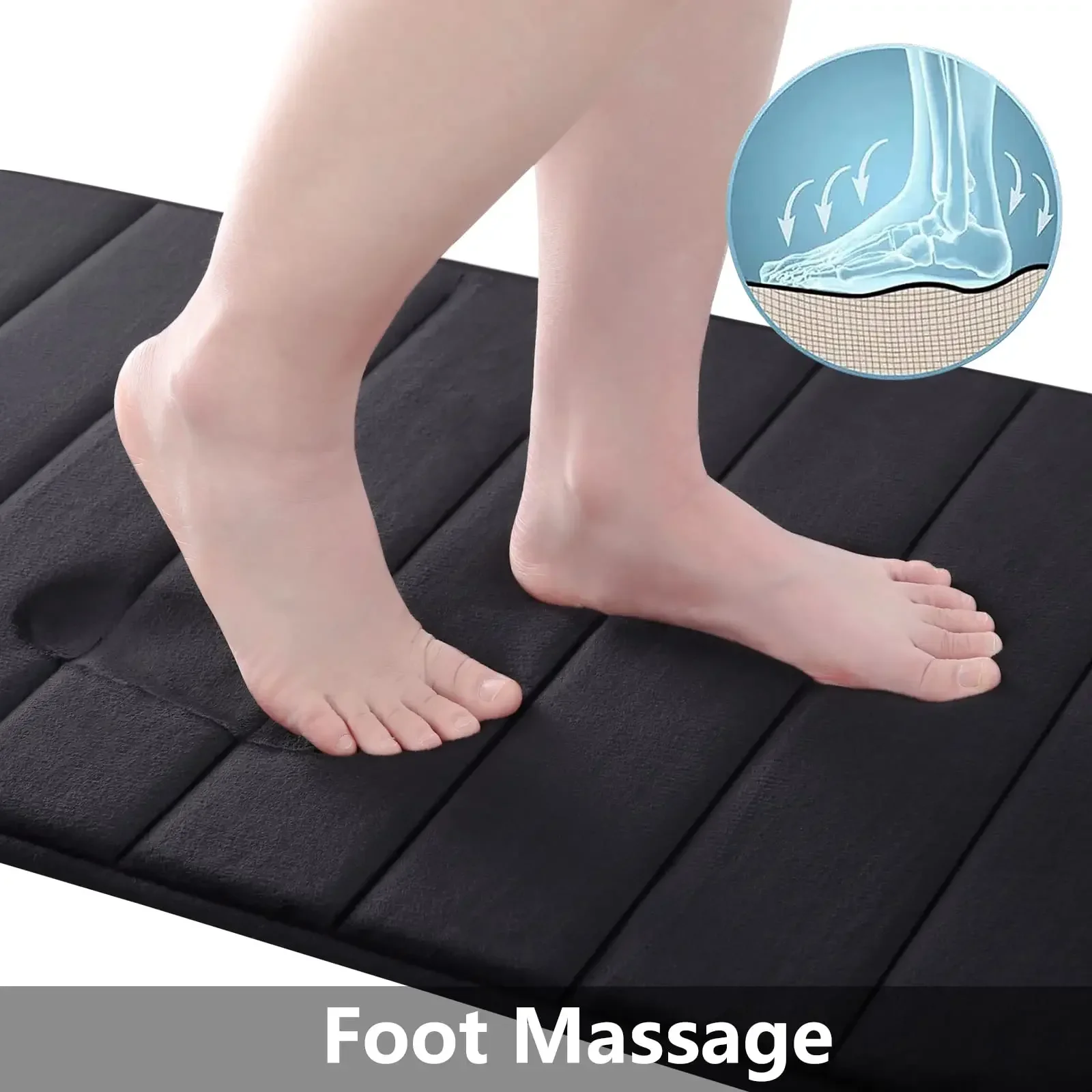 

Home Decor Super Absorbent Bath Mat Non Slip Rugs Bathroom Carpets Soft Memory Foam Floor Mat Bedroom Toilet Floor Shower Rug