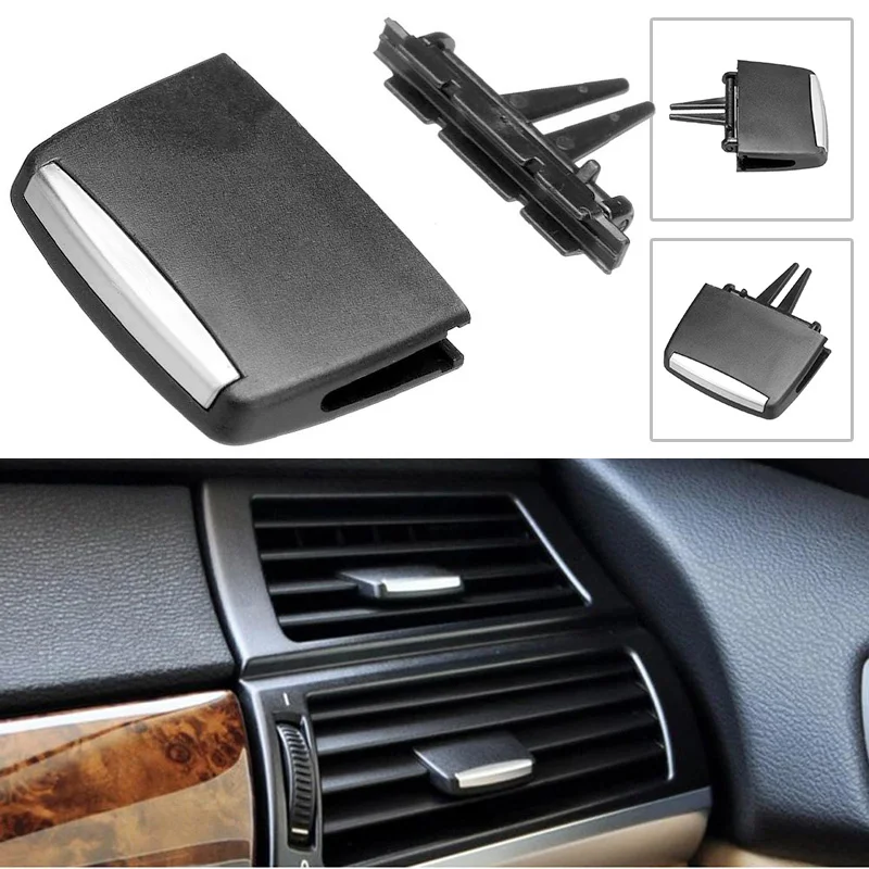 

Car Front A&C Air Conditioning Vent Outlet Tab Clip Repair Kit For BMW X5 E70 X6 E71 Air Vent Outlet Tab Clip Car Accessories