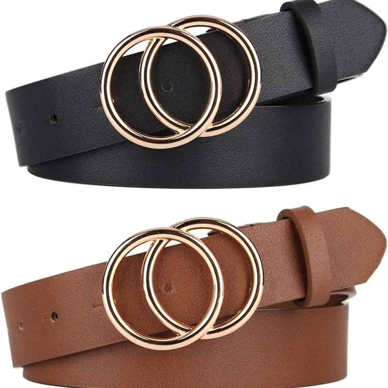 

Ремень из мягкой искусственной кожи Женский, модный дизайнерский пояс для джинсов, платьев, 2022