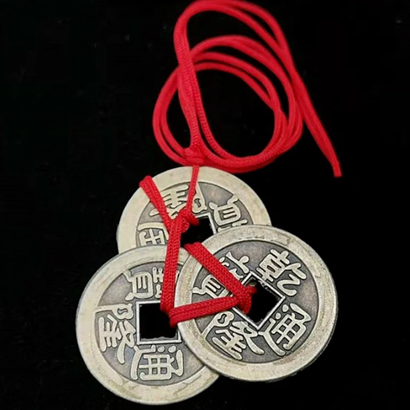 2 шт. китайские монеты фэн-шуй для богатства и успеха счастливый восточный