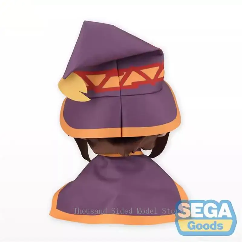 Фото В наличии SEGA Fuwa Puchi Nuigurumi Megumin Pluszowa кукла Kono Subarashii Sekai Ni Bakuen O! Kawaii оригинальные аниме-фигурки игрушки 27 см №2