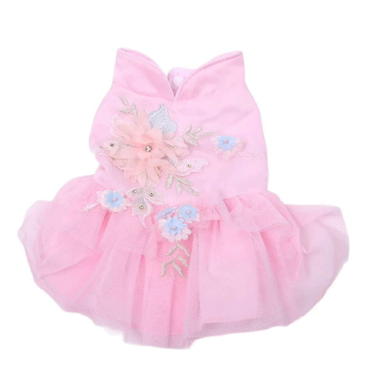 Princess Dog Cat Dress Tutu Flowers Design Pet Puppy Skirt for Dogs Cats Small Medium | Dresses