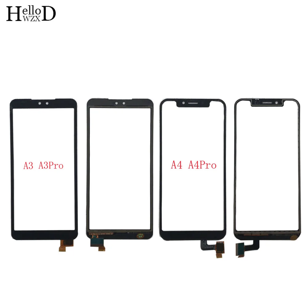 

Mobile Touch Screen Panel For Elephone A3 A3 Pro A4 A4 Pro TouchScreen Digitizer Panel Lens Sensor Front Glass Parts 3M Glue