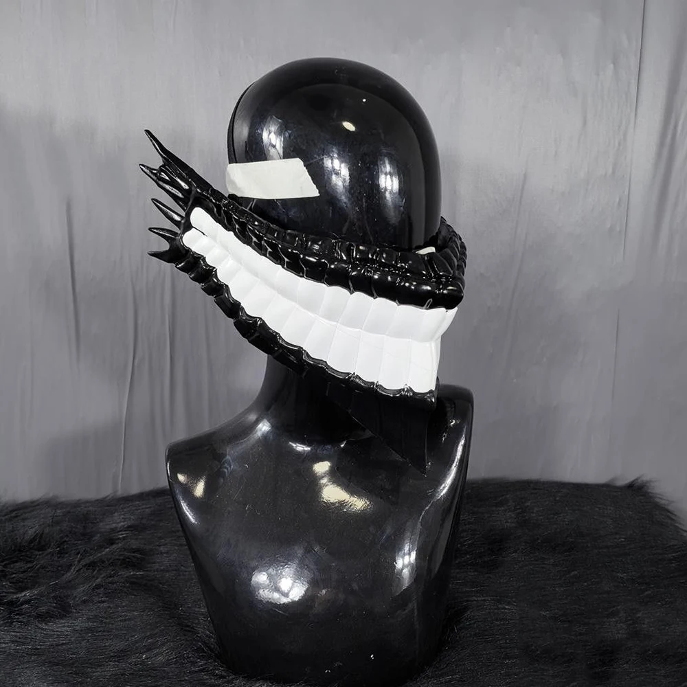 Аниме Dandadan Ken Takakura маска для косплея ужасающий дьявол полумаски лица шлем костюм