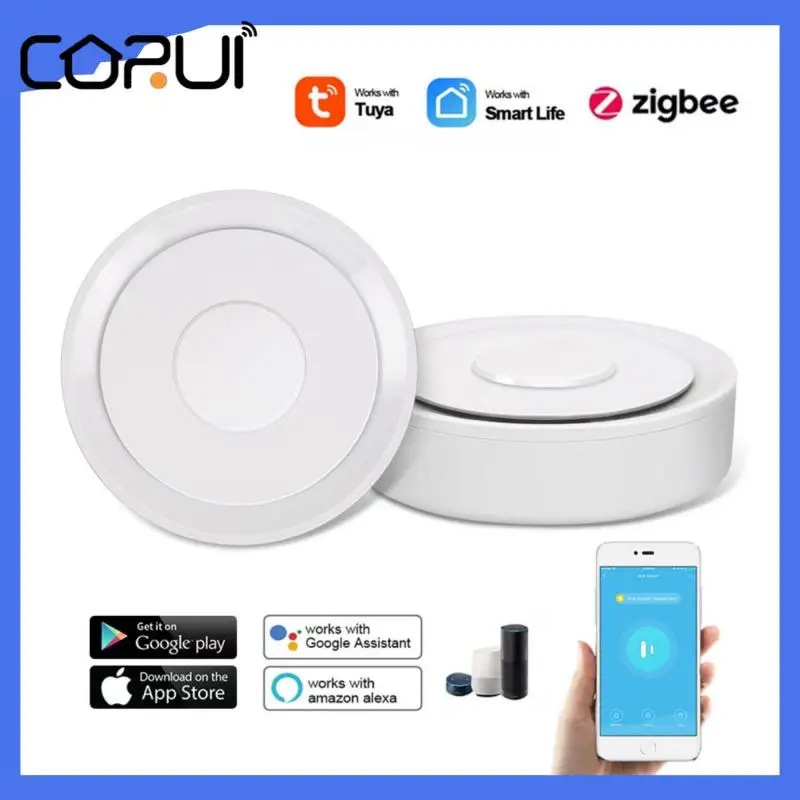 

CORUI Zigbee 3.0 Tuya Smart Gateway Hub Smart Home Brug Smart Leven App Automation Module Work With Amazon Alexa Google Home
