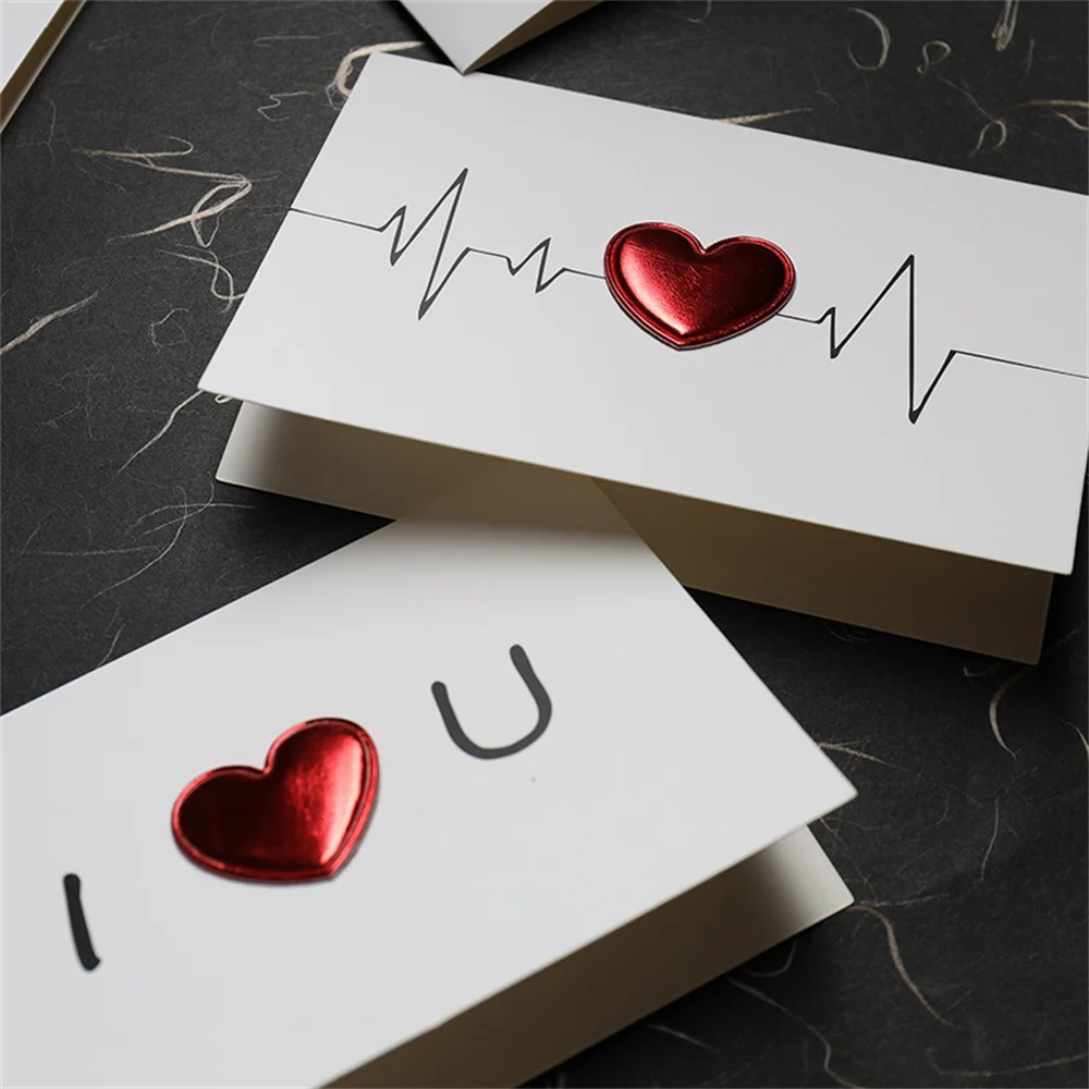 

2 шт., бумажные мини-конверты с надписью «I Love You»