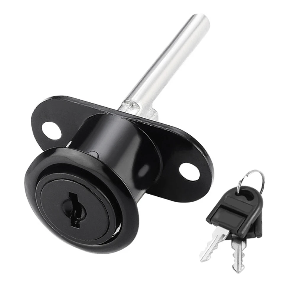 

Zinc Alloy Lock With 2 Keys Plating Not Fade Color Anti-rust Comfortable Hold For Door Drawer Cabinet Bookcase Computer Table