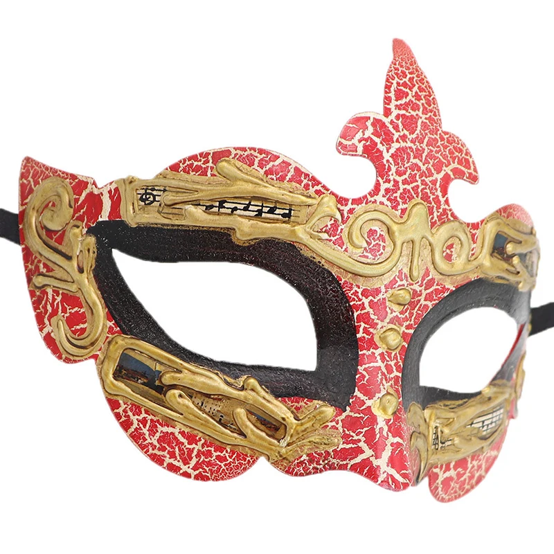 Мужские маскарадные маски красивые мальчики венецианская Мода винтажная музыка