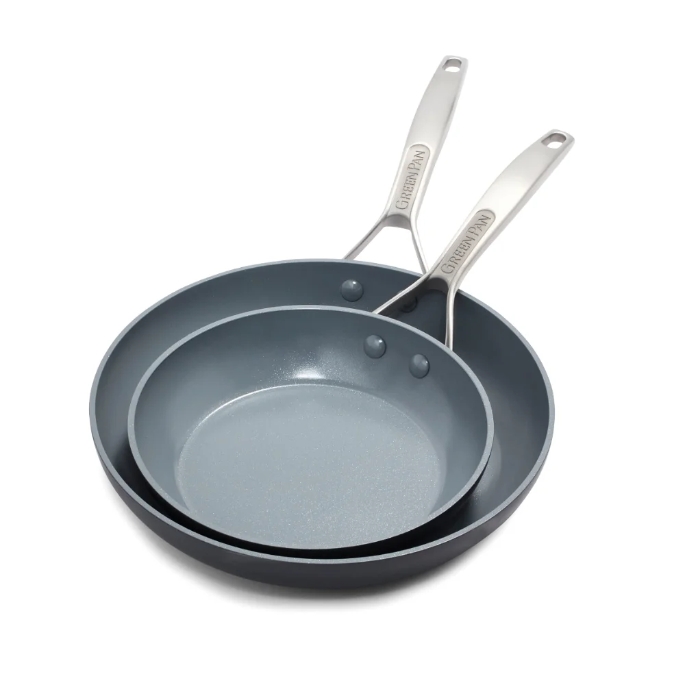 

GreenPan Paris Pro Ceramic Non-Stick 2 Piece 8 Inch and 10 Inch Frypan Set
