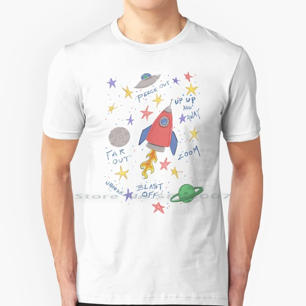 

Abdl Rocket Big Kid Space Shirt T Shirt 100% Cotton Abdl Boy Adult Baby Diaper Lover Little Space Daddy Little Boy Dd Lb Rocket
