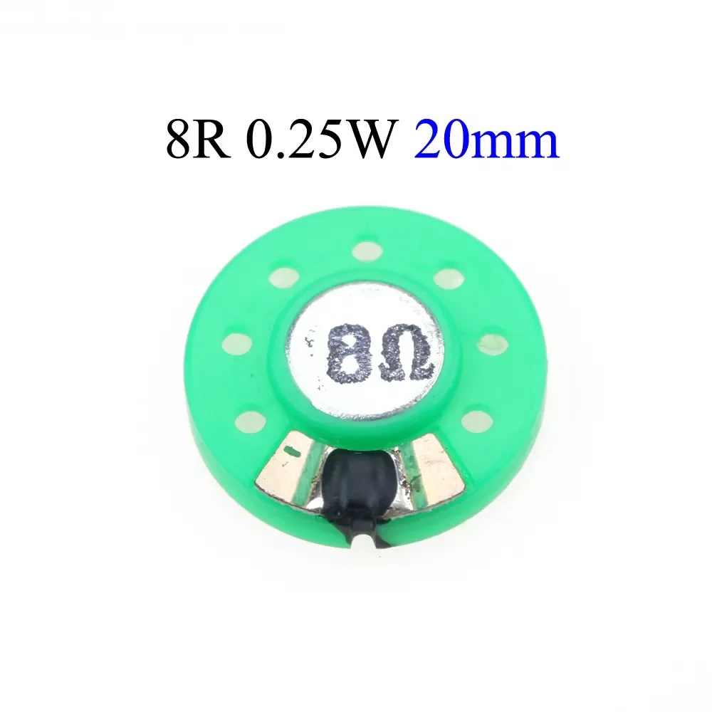 

YuXi Ultra-thin Mini speaker 8 16 32 ohms 0.25 watt 0.25W 0.5W 16R 32R speaker Diameter 20/21/23/27/29/36/40 MM