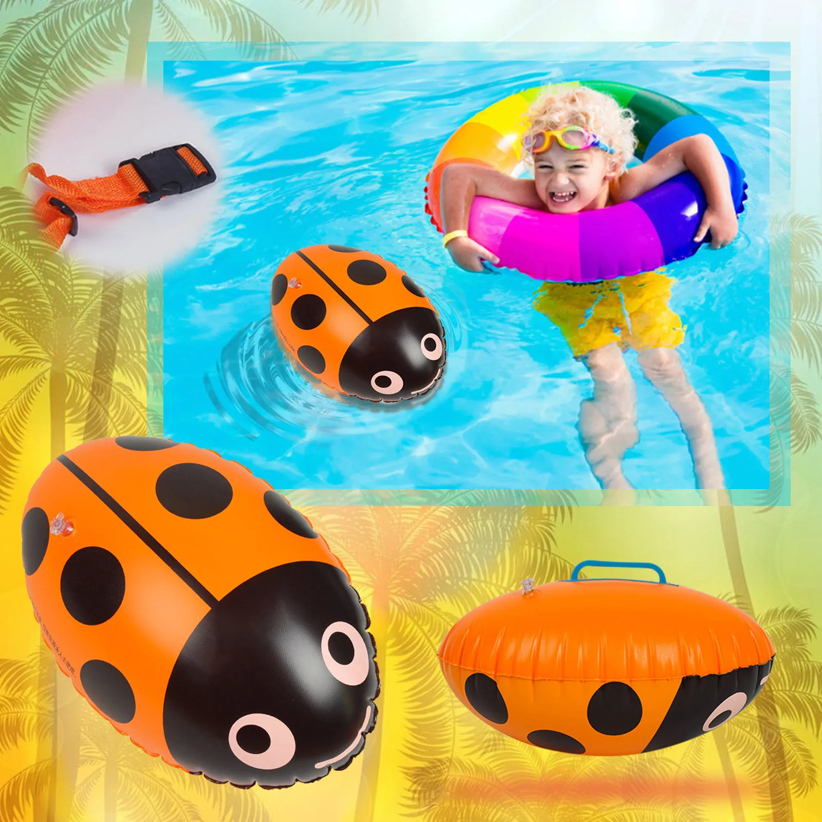 

Надувная Детская игрушка ролик регби надувной бассейн игрушка водный тематический Декор надувной бассейн пляжная игрушка на день рождения