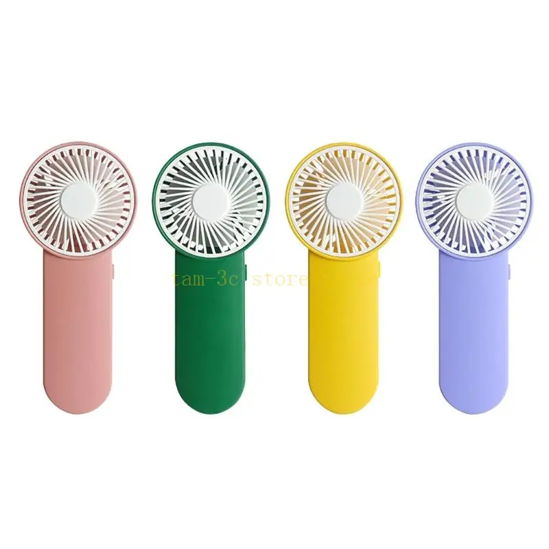 

D0UA Handheld Fan Mini Cooling Fans AABattery Operated Small Fan for Home Office