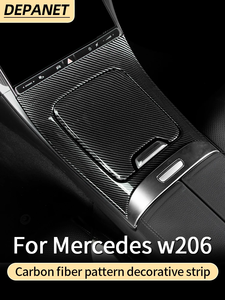 Depanet пластиковая карбоновая отделочная полоса для Mercedes w206 C 2022 180 200 260 300