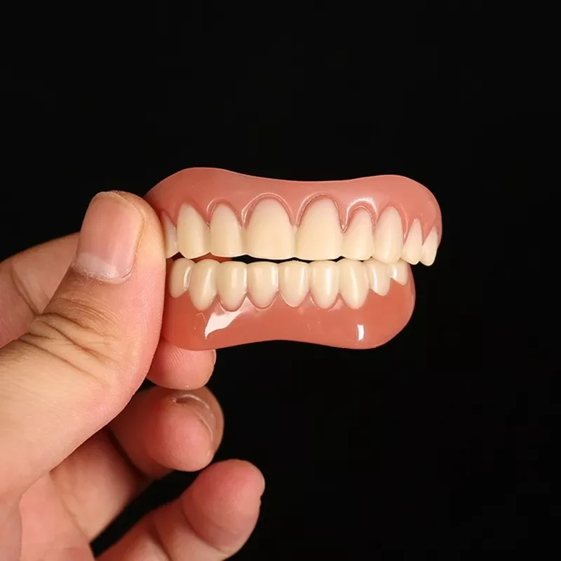 

2023 Smile Veneer Men's And Women's Whitening Silicone Artificial Teeth Braces Whitening Sticks Comfortable Teeth Orthod