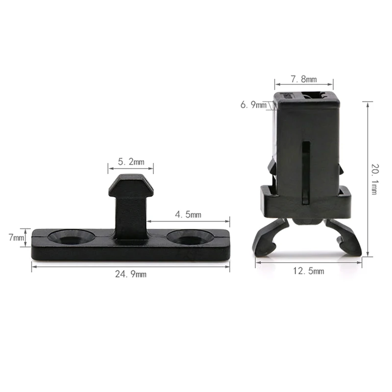 10 шт. черный и белый цвет