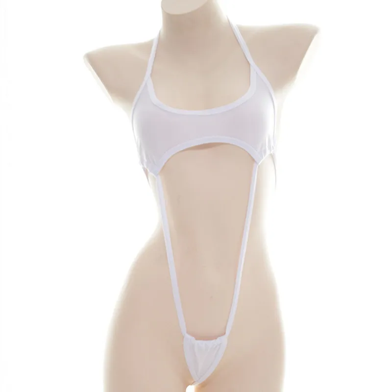 Микро-бикини с открытой спиной и принтом коровы | Тематическая одежда униформа