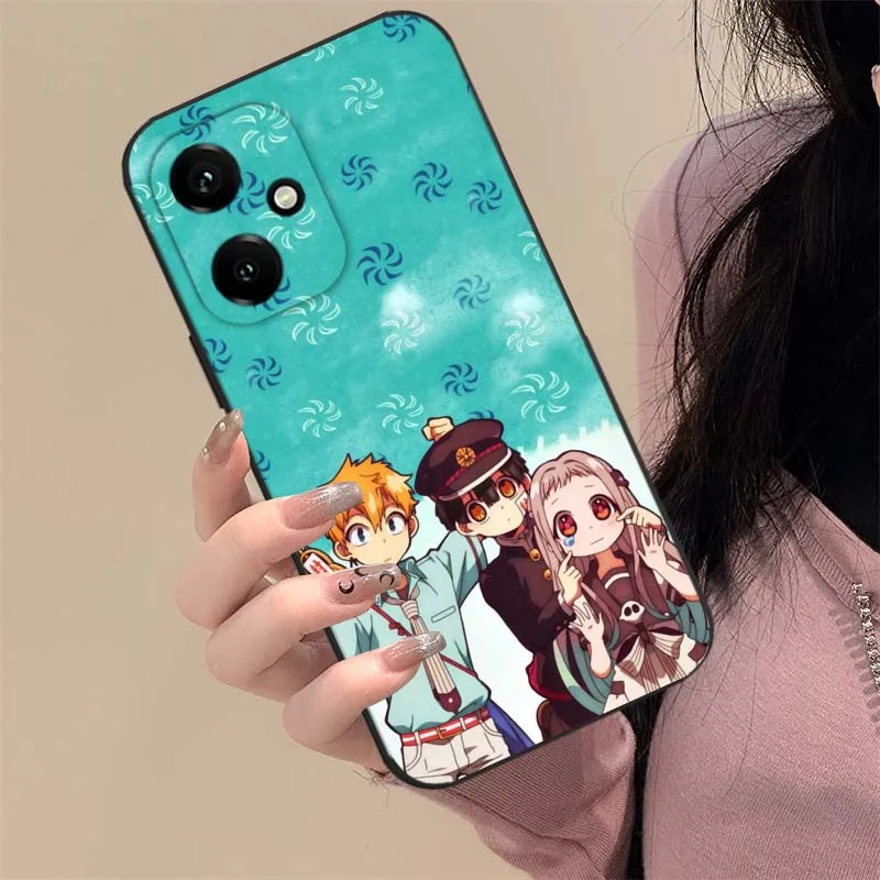 Фото Черный чехол для телефона Hanako X Yashiro для Huawei Honor Magic 8 7 6 5 4 200 400 500 600 Pro Air Plus Lite 5G №4