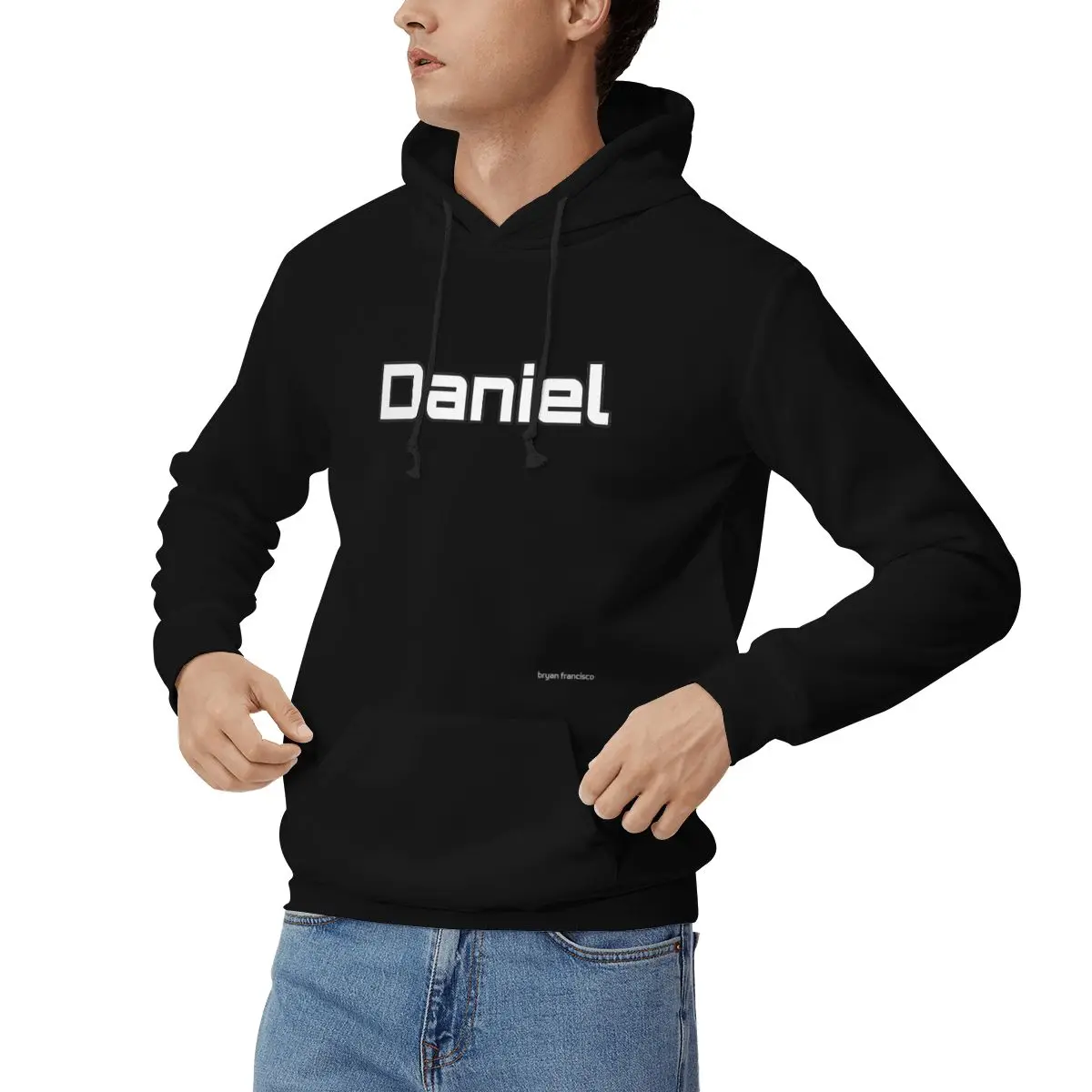 Daniel Designs Аниме Толстовка с капюшоном из полиэстера для мужчин