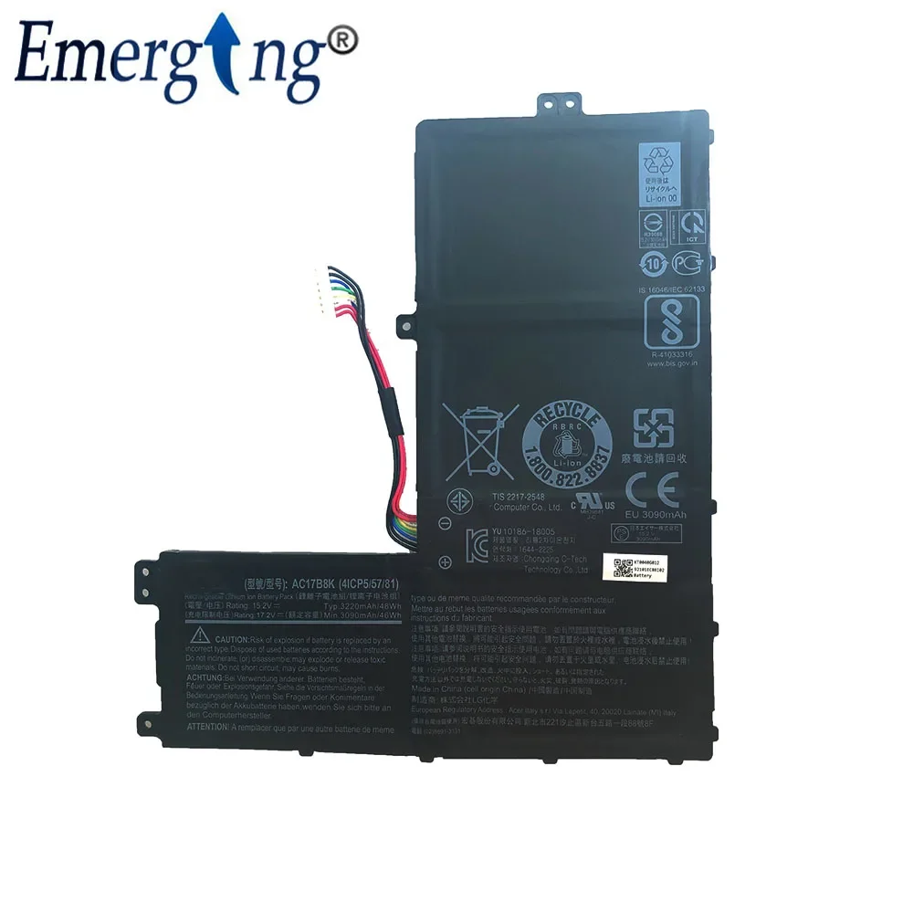 15 2 в 48 Втч Новая батарея для ноутбука AC17B8K Acer Swift 3 SF315-52 SF315 SF315-52G-58HG
