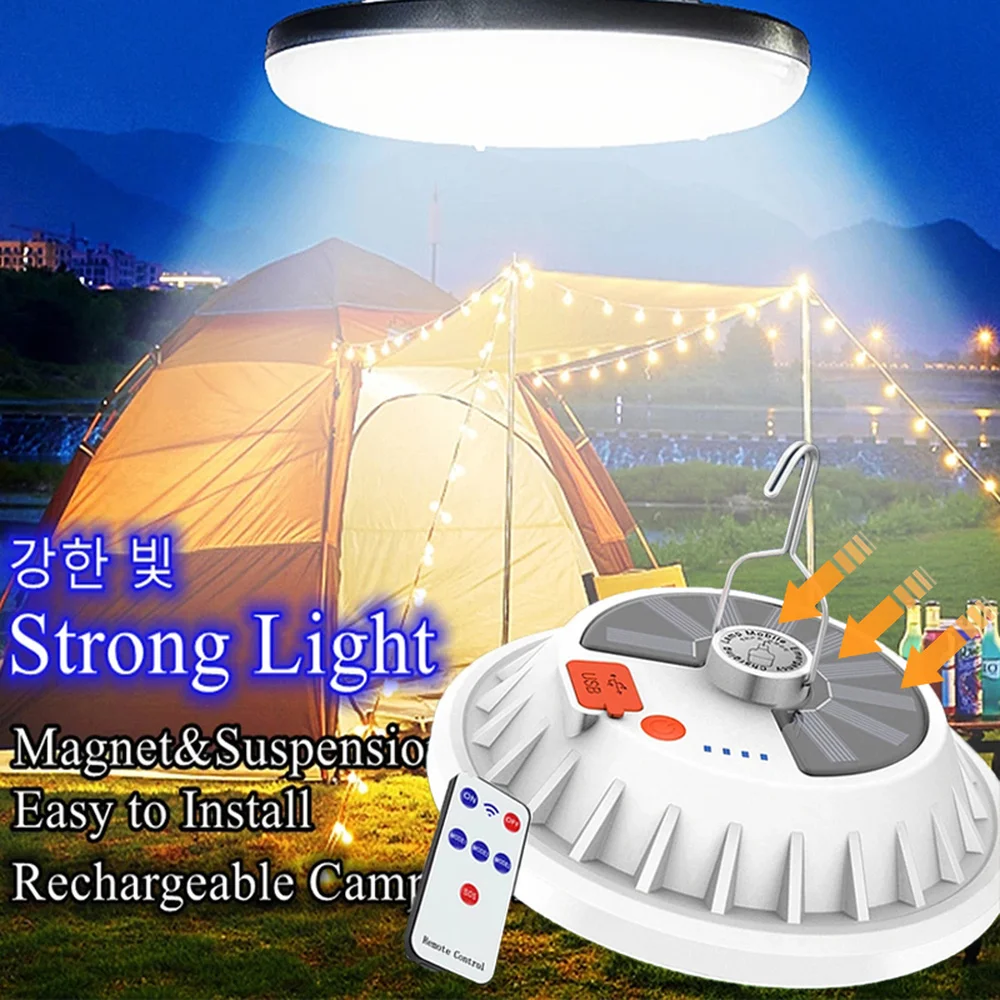 

15600maH Rechargeable LED Camping Lantern Strong Light Zoom Portable Flashlights Tent Lights Work Repair Lighting Powerful Lamp