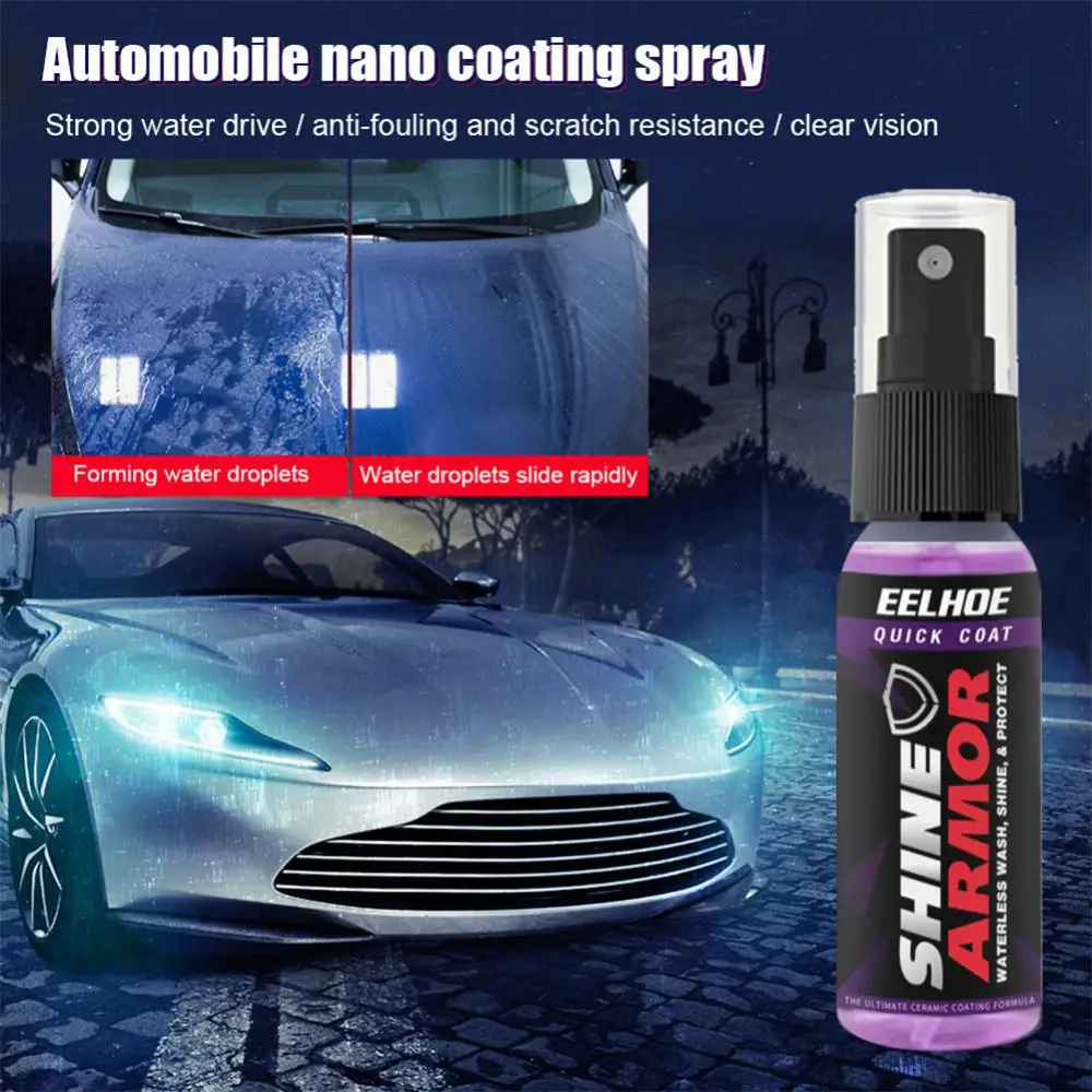 

New Car Nano Ceramic Coating Polishing Spraying Wax For Auto Agent Ceramic Car Wash Fortify Quick Coat Polish & Sealer Spray