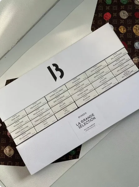 

Byredo Perfume 24*2ml Gift Box Set Fragrance Spray Gypsy Water Mojave Ghost Blanche Black Saffron Rose Noir Oud Parfum