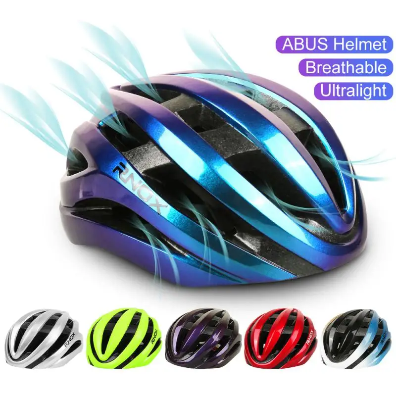 

RNOX Integrated Bike Helmet Breathable MTB Mountain Bicycle Helmet Shockproof Bike Helmet For Men And Women Cycling Equipment