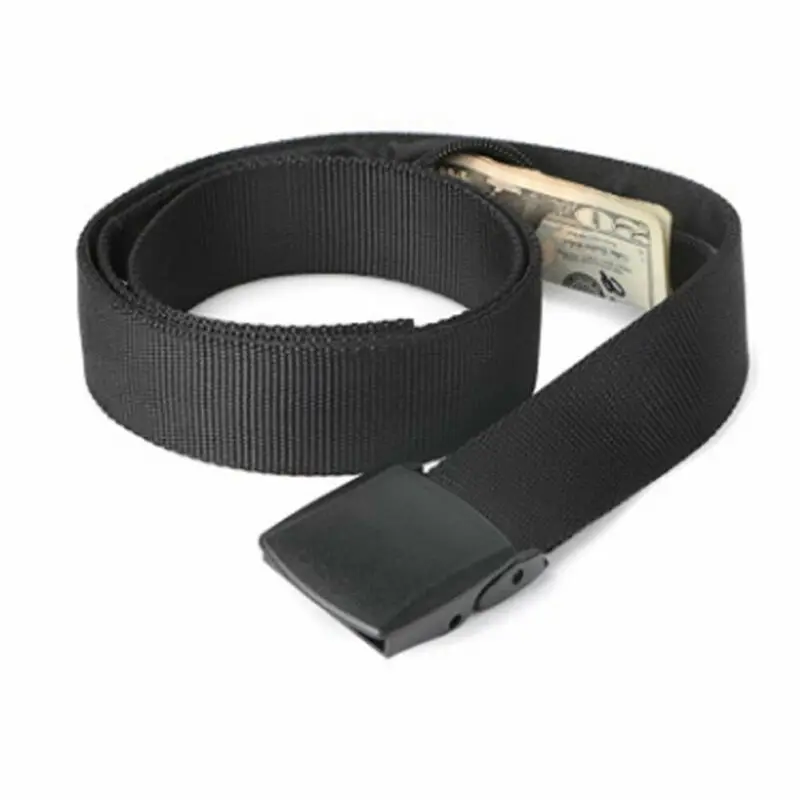 

Hot Travel Security Belt Safe Anti-Theft Hidden Money Pouch Money Wallet Pocket Waist Pouch Ticket Protect Fanny Bag Waist Packs