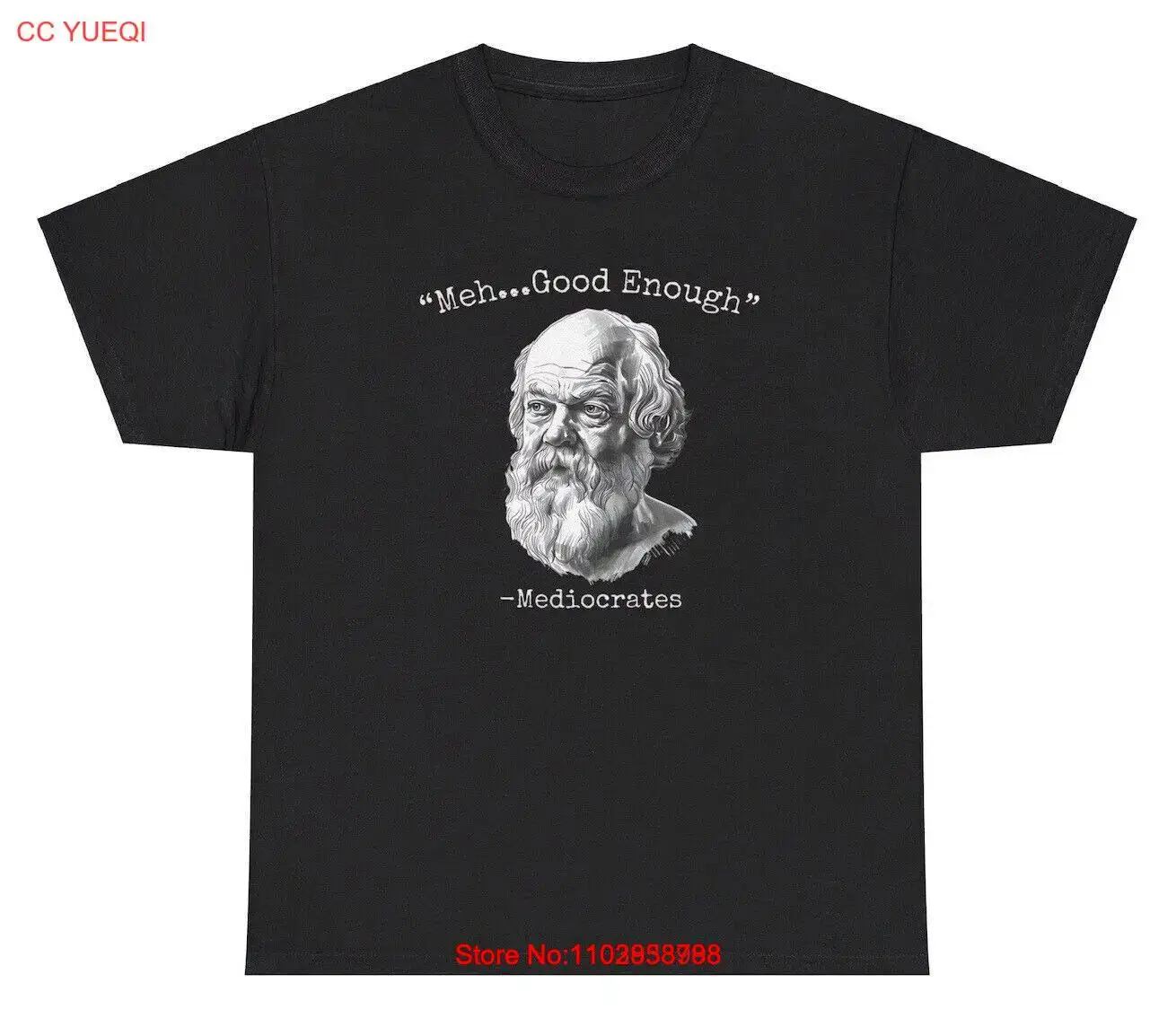 Футболка Meh Good Enough Mediocrates забавная футболка с аристократами подарочная учителя