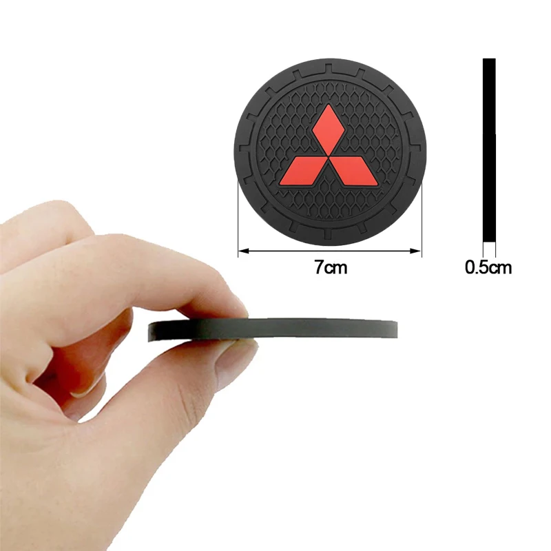 1/2 шт. толстый автомобильный подстаканник Противоскользящий коврик