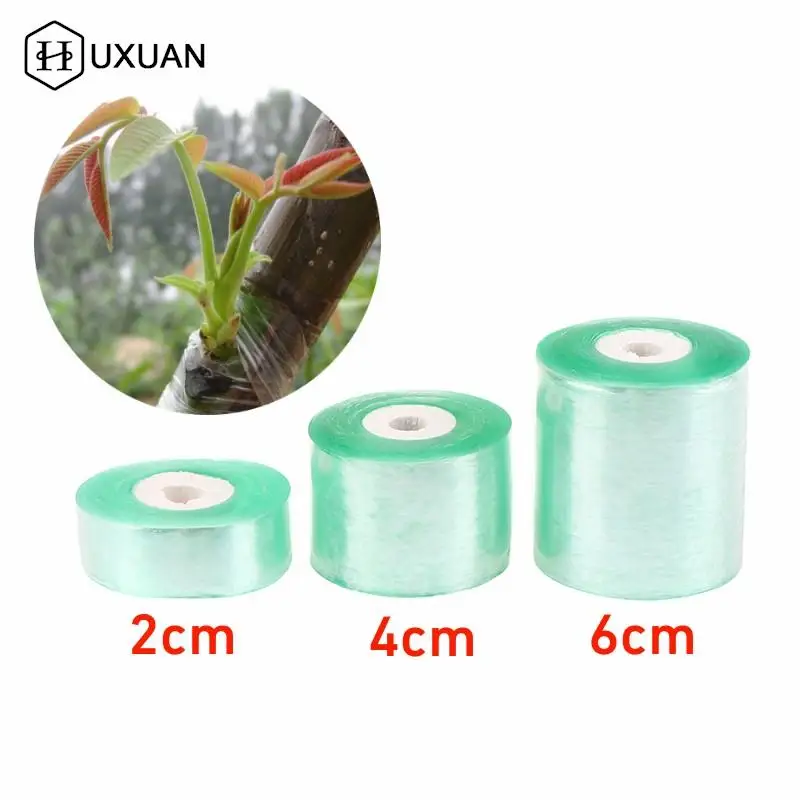 

2/4/6cm X100m Eco-friendly Biodegradable Grafting Tape Graft Membrane Gardening Bind Belt Engraft Branch PE Plant Tie Tape