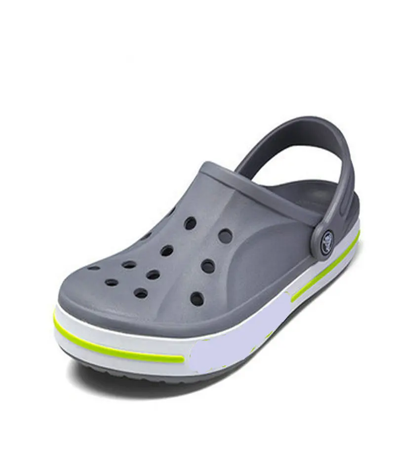

2023 Luxury Brand Men's Clogs Summer Men Casual Shoes Waterproof Rubber Beach Shoes Unisex Platform Slipper Sandalias Hombre