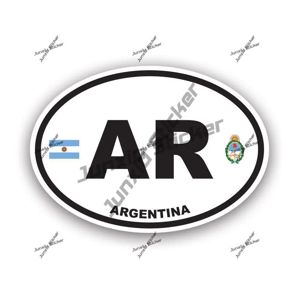 Аргентина овальная наклейка с защитой от ультрафиолета аргентинский флаг код