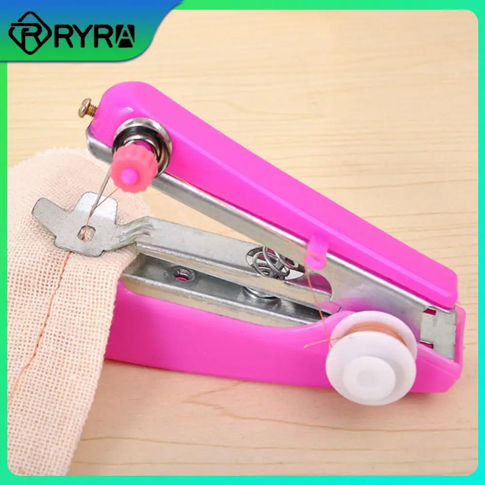 

Multifunctional Sewing Machine Handheld Portable Needlework Manual Handwork Fabric Home Accessories Tools Mini Creative Diy