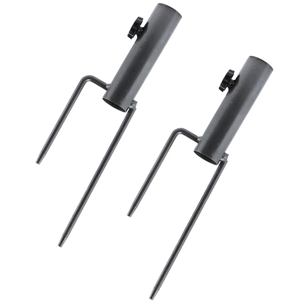 

Car Shade Umbrella Umbrella Spike Anchor Ground Stand Patio Steel Stake Holder Beach Flag Courtyard Insert Outdoor Pole