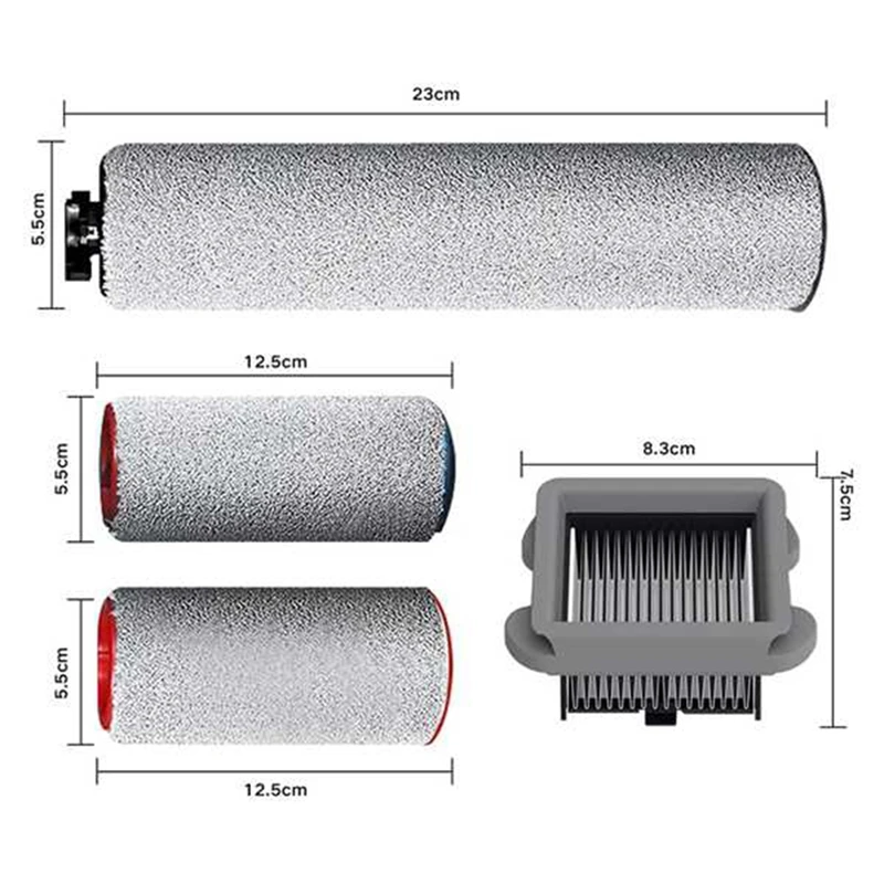 Лучшие предложения Сменный HEPA-фильтр и щеточный валик подходит для
