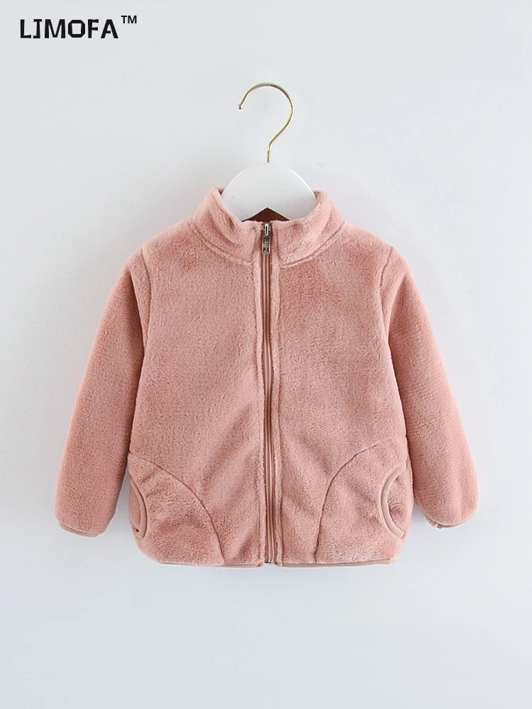 LJMOFA осень-зима новые детские пальто детская повседневная одежда для маленьких