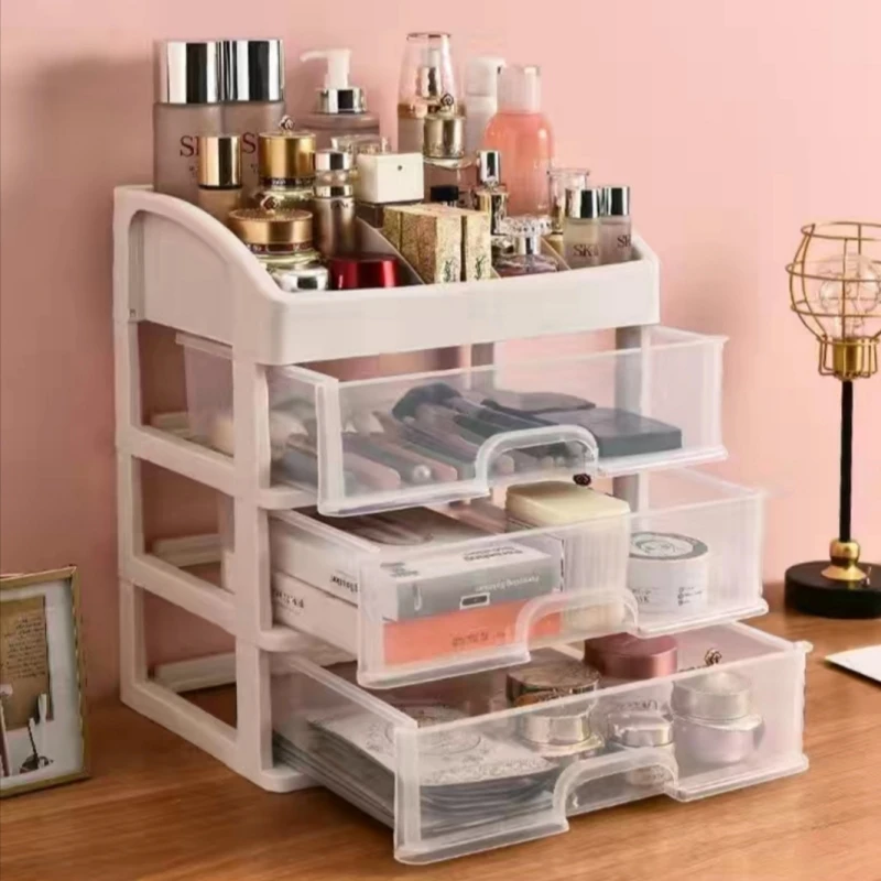 

Desktop Storage Box Drawer Type Storage Cabinet Office Desk Storage Box Cosmetics Box Stationery Debris Storage Rack