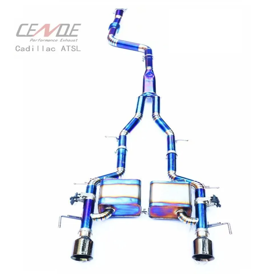 

Китай, лучшее качество, титановый Catback выхлоп для Cadillac ATS ATSL 2,0 2014-2020