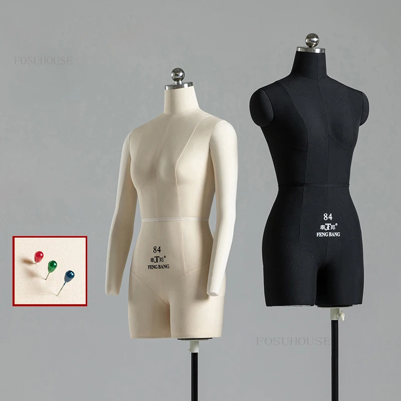 

Professional Mannequins for Clothing Design Female Model Upper Body Mannequin Dress Modeling Display Stand Can Be Pinned