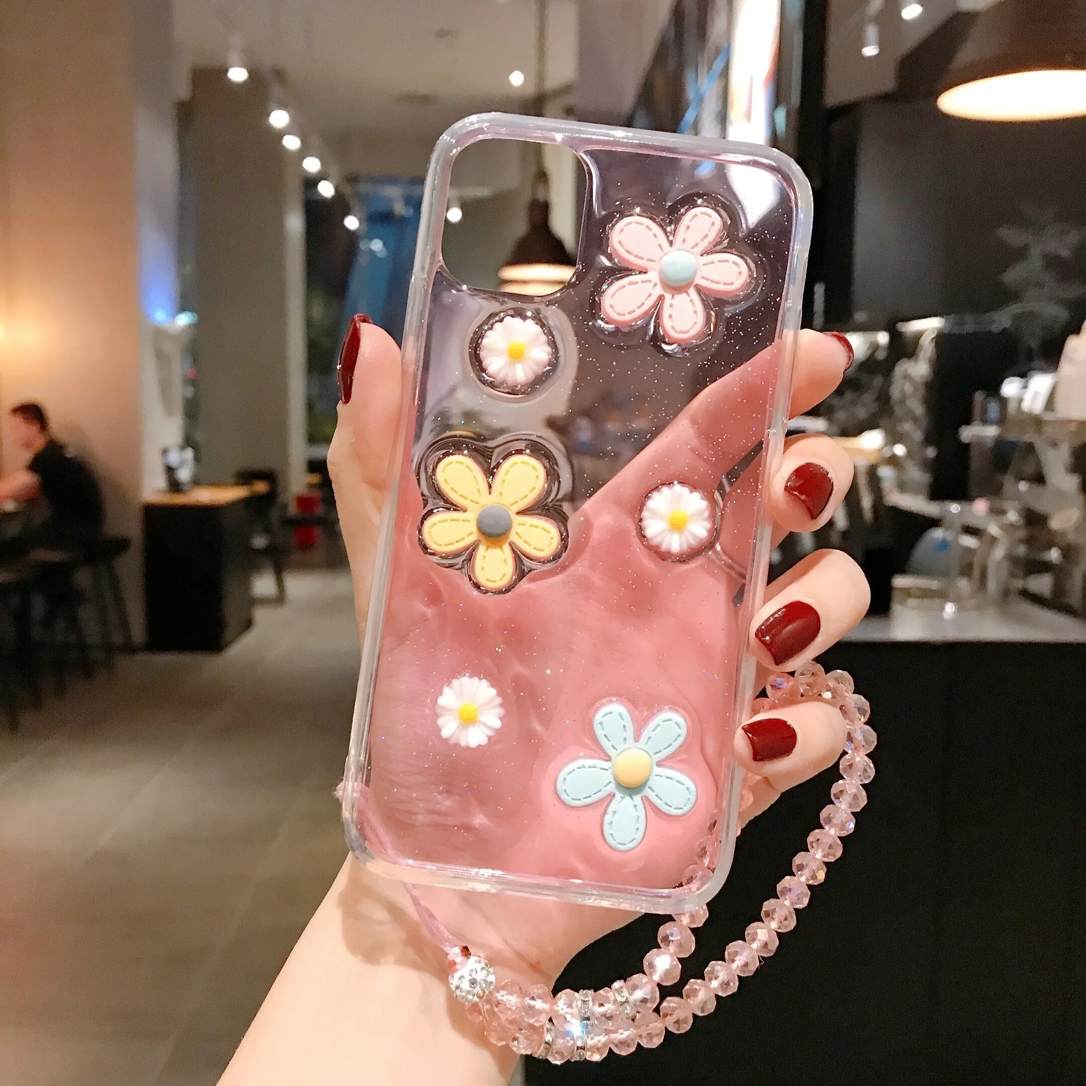 

Phone Case For Xiaomi Mi 11 10i X Redmi Note 10 S 9 T K40 Poco F3 Pro Plus Max Lite Cute 3D Little Daisies Flower Cover