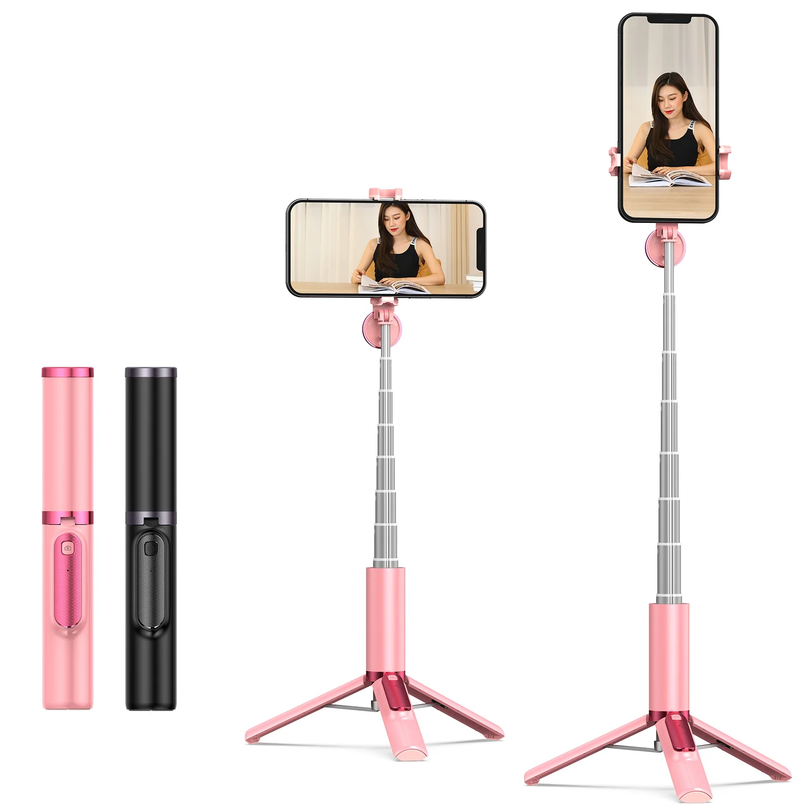 

Selfie Stick Tripod with Wireless Remote 82CM Foldable Portable Extendable with Fill Light Phone Stand Holder for Smartphone New