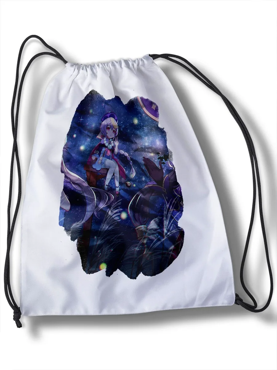 Мешок сумка для обуви вещей с принтом Игры Genshin impact (геншин импакт игры аниме) - 23087